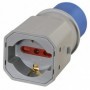 ADATTATORE INDUSTR. 16A 220 V- BIP SCHU FIG.8