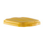COPERCHIO P\PATTUMIERA 100 L GIALLO