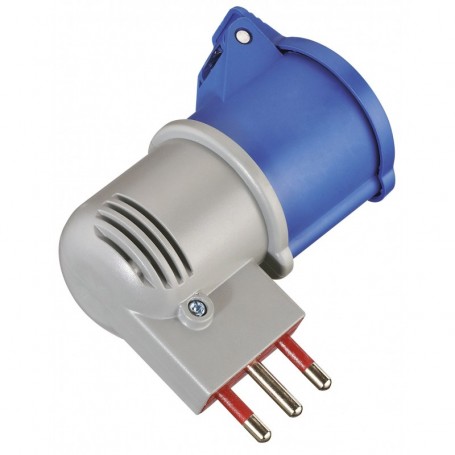 ADATTATORE IND.SPINA 16A-PRESA 16A 220V FIG.3