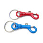 PORTACHIAVI MOSCHETTONE SMALTATO GIREVOLE 60 MM