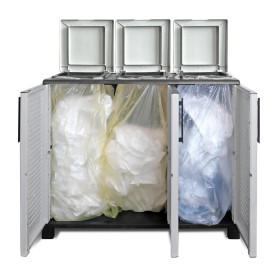 PATTUMIERA ART PLAST 3 ANTE 102X37XH90 CM