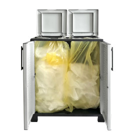 PATTUMIERA ART PLAST 2 ANTE  68X37XH90 CM