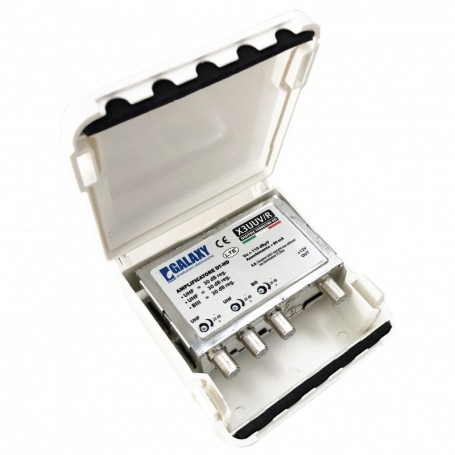 AMPLIFICATORE 2 ING.UHF+VHF-30DB