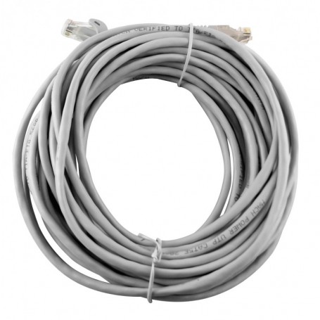 CAVO LAN UTP PLUG RJ45 RJ45 GRIGIO MT.20