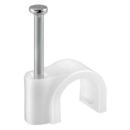 FISSACAVI PVC C CHIODO MM.10 CONF.50 PZ.