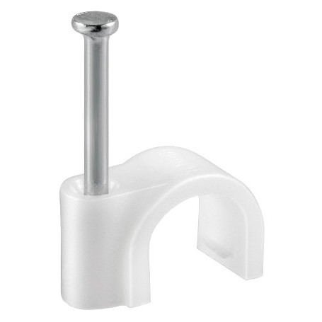 FISSACAVI PVC C CHIODO MM.14 CONF.40 PZ.