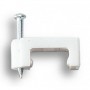 FISSACAVI PVC PIATTI C CHIODO MM.8 CONF.25 PZ