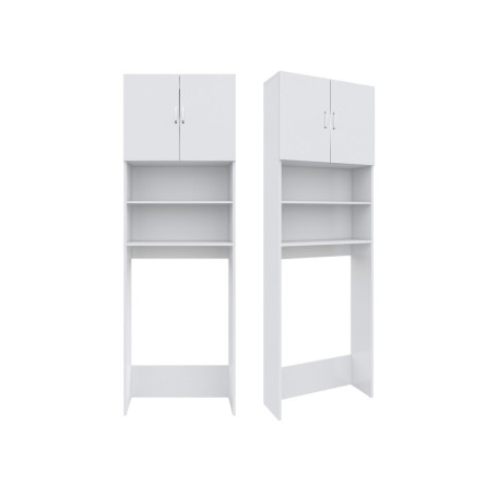 KIT MOBILE P\LAVATRICE CM 62X23X196 BIANCO