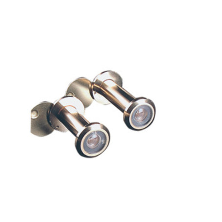 SPIONCINO 200 GRADI RING D 12X60\100 MM OTTONE LUC