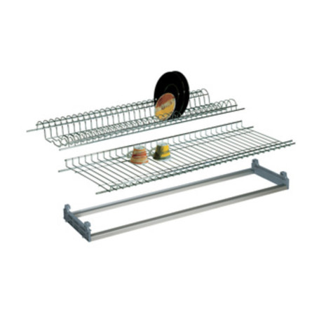 KIT SCOLAPIATTI TELAIO REGOLAB C\VASCH 86 CM CROM