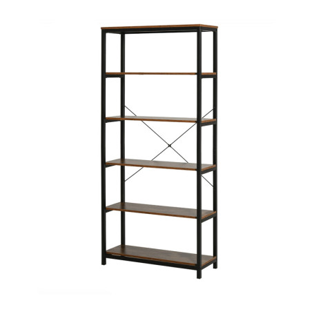 INDUSTRIAL LIBRERIA METAL\QUERCIA 80X30X180 CM