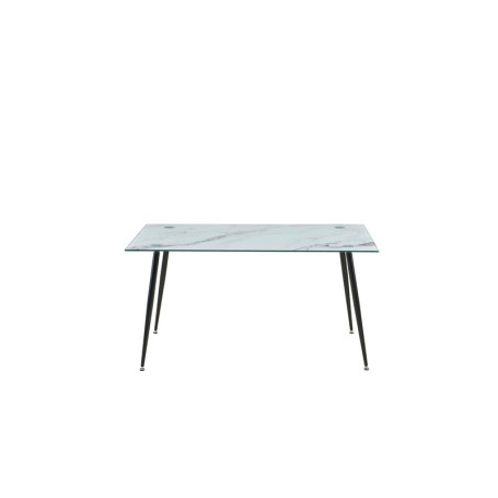 TAVOLO MIRROR 120X80X75 VETRO MARMO 112