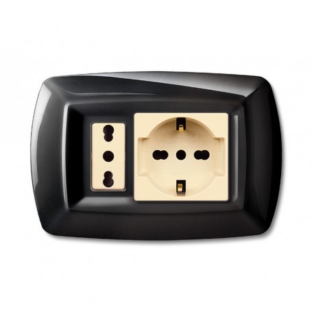 TONDO' PLACCA MOD.MAGIC PLAST.SCHU+MODULO NE