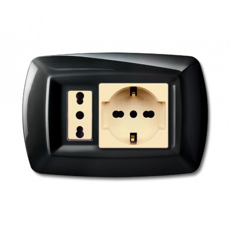 TONDO' PLACCA MOD.MAGIC PLAST.SCHU+MODULO OR