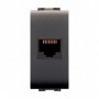 LIFE ART.4083 PRESA TELEF. RJ45 PLUG 8 8 NERO
