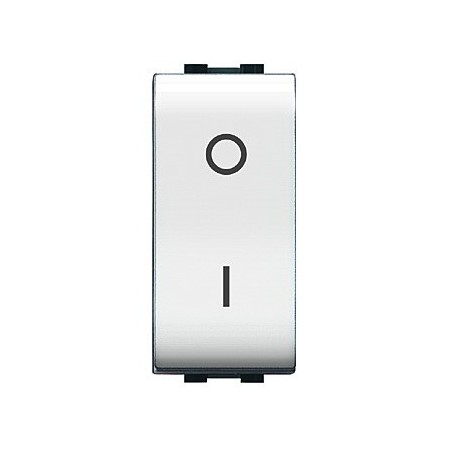 LIFE ART.4009WH INTERRUTTORE BIPOLARE BIANCO