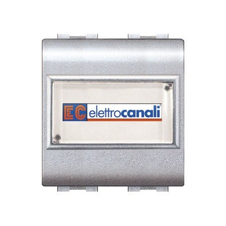 LIFE ART.4025TEC PULSANTE CON PORTANOME TEC