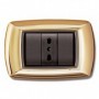 PLACCA LIFE MOD. LIVING PLAST. ORO 3P