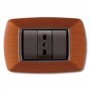 PLACCA LIFE MOD. LIVING PLAST. LEGNO CH. 3P