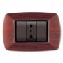 PLACCA LIFE MOD. LIVING PLAST. LEGNO SC. 3P