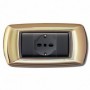 PLACCA LIFE MOD. LIVING PLAST. ORO 4P