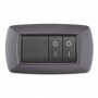 PLACCA LIFE MOD. LIVING VULC.GRIGIO CHIARO 4P