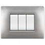 PLACCA LIFE Q MOD.LIVING PLAS.ALLUMINIO CH.4P