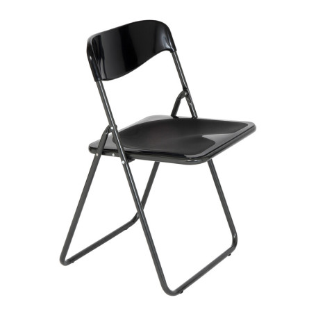 SEDIA PIEGHEVOLE POKER NERO