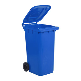 PATTUMIERA 240 L C\RUOTE BLU MP