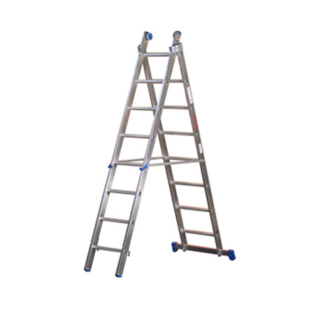 SCALA ALL. AZZURRA 10+10 GRADINI H 300-530 CM