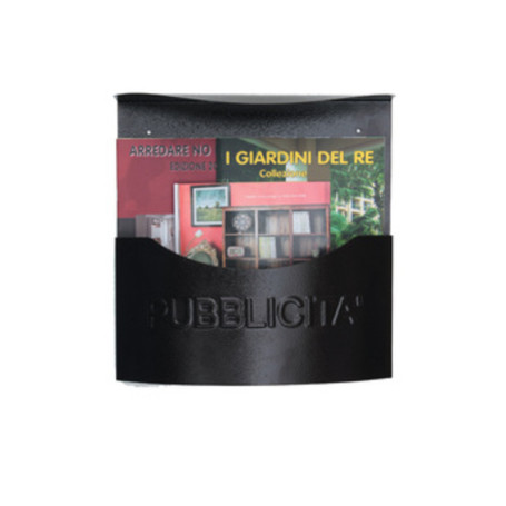 PORTA PUBBLICITA IN LAMIERA C\TETTO TIPO MARSUPIO