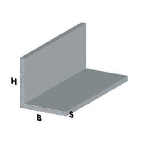 PROFILO CROMO H.200 CM ANGOLARE 25X25X1 MM