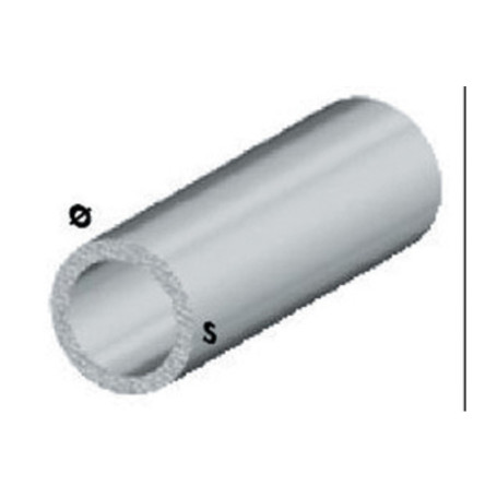 PROFILO CROMO H.200 CM TUBO TONDO 16X1 MM