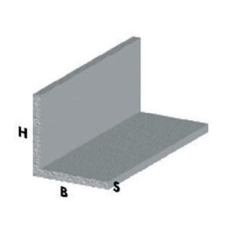 PROFILO CROMO H.200 CM ANGOLARE 10X10X1 MM
