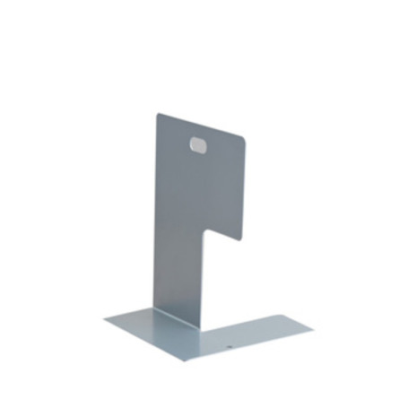 FERMALIBRO IN METALLO ARGENTO