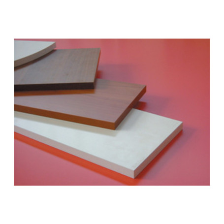 MENSOLA SQUADRATA NOCE 30X1