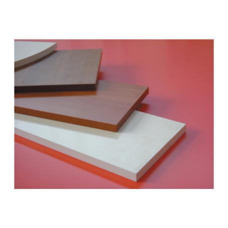 MENSOLA SQUADRATA BIANCA 40X1