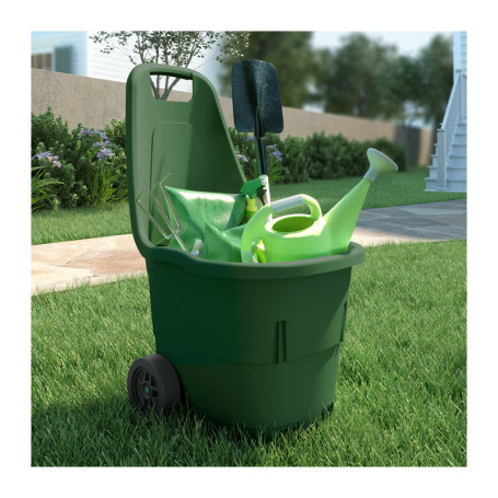 CARRELLO GARDEN IN RESINA A 2 RUOTE