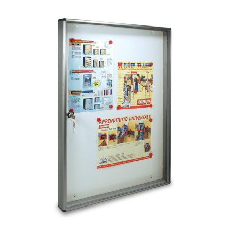 BACHECA FONDO MAGNETICO ALUBOX BC5 55X5X73 ARG