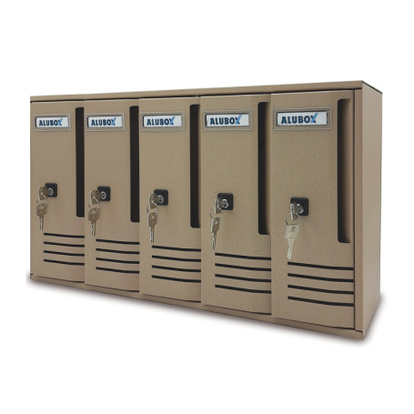 CASSETTA POSTALE ALUBOX CUBO C5 52X17