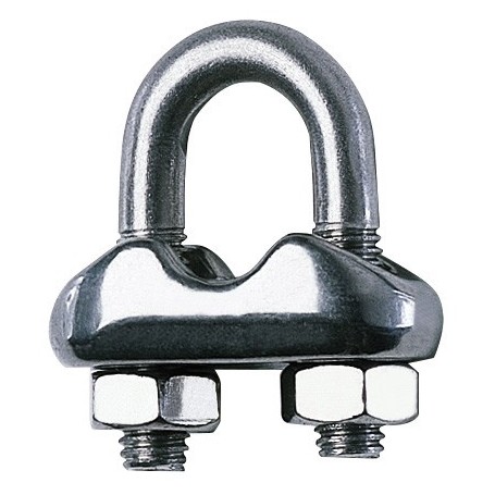 MORSETTI ACCIAIO INOX PER FUNE N. 5