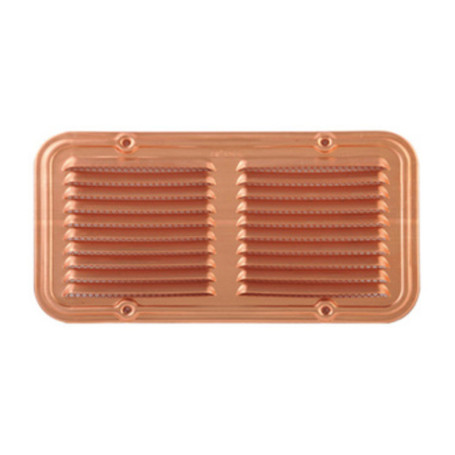 GRIGLIA AERAZIONE RAME ANTINSETTI 14X25 CM