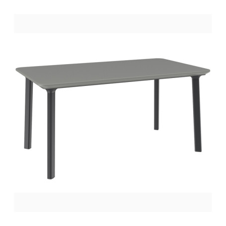 TAVOLO DINNING 147X84X72 BIANCO\GRIGIO