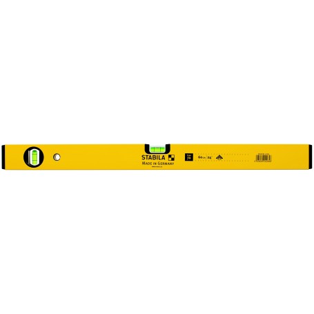 LIVELLA A 2 BOLLE "STABILA" ART.70 CM. 80