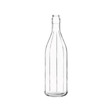 BOTTIGLIA COSTOLATA S\TAPPO MECCANICO 1