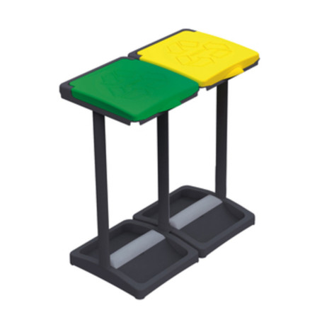 PATTUMIERA PORTASACCHI A DUE COPERCHI