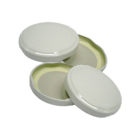 TAPPO P\BARATTOLO D 82 MM 100 PZ BIANCO