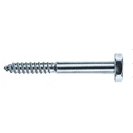 TIRAFONDI ZINCATI DIN 571 MM.10X 50