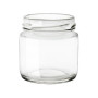 BARATTOLO IN VETRO  106 CC BOCCA D 53 MM