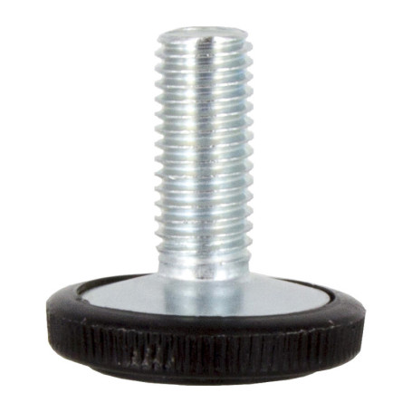 PIEDINO REGOLABILE ACCIAIO ZINCATO MA10 X D 25 MM